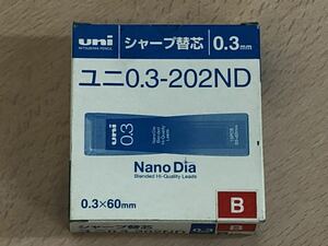 【未使用保管品S5320】三菱鉛筆　uni ユニ　0.3/B 15本×10個入　シャープ替芯