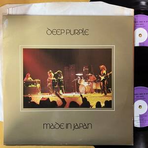 01H 2LP UKオリジナル盤 ディープ・パープル Deep purple / Made in Japan TPS3511 LP レコード アナログ盤