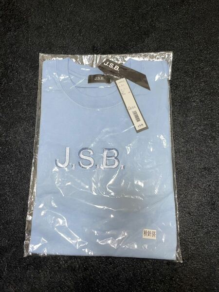 即決 送料無料 新品未開封 J.S.B. Tシャツ 三代目J SOUL BROTHERS EXILE TRIBE Lサイズ ブルー 青 定価7,480円