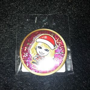 即決 送料無料新品未開封 オンラインカプセル ガチャ 元E-girls Dream Ami 56mm ホロ缶バッジ (プチキャラ) XMAS 2018 EXILE TRIBE STATION