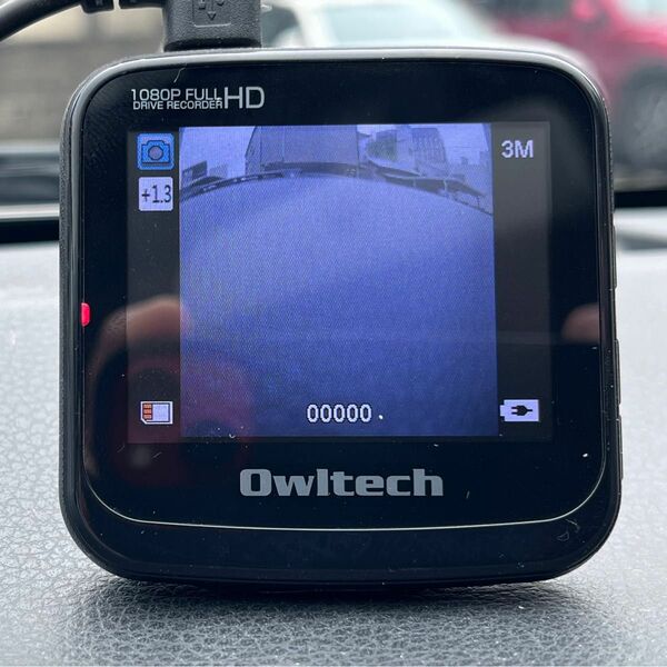 【格安処分】Owltech ドライブレコーダー OWL-DR04-BK 1080P FULL HD ドラレコ