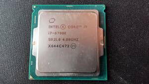 INTEL CORE i7-6700K　　　ジャンク