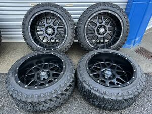 XD Wheels XD820 20インチ 12J 深リム KMC MTタイヤ プラド FJ クルーザー ハイラックス サーフ タホ サバーバン エスカレード オフロード