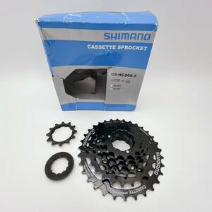 SHIMANO シマノ カセットスプロケット 7s 12-32T 7速 7段 12-32T CS-HG200-7 (I0370)