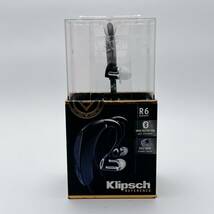 Klipsch bluetooth イヤフォン 耳かけカナル型 KLR6BTH111E10 (I0472)_画像1