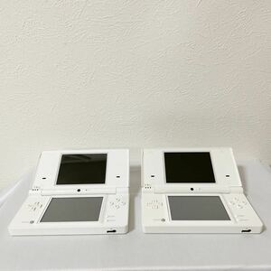 未チェック ニンテンドー Nintendo 任天堂 DSi ホワイト 2個 現状品