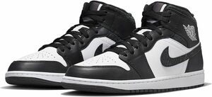 送料無料 27.5cm●ナイキ NIKE エア ジョーダン 1 ミッド SE AIR JORDAN 1 MID SE AJ1 FB9911-001 黒 白 エレファント 