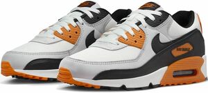 送料無料 28cm●ナイキ NIKE エア マックス 90 AIR MAX 90 FB9658-003 白 黒 茶 オレンジ スニーカー