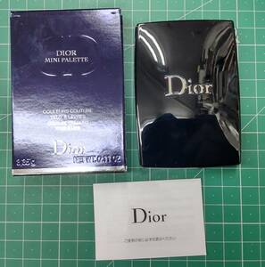 未使用　Dior　ミニパレット　アイ＆リップ パレット　843/869/788(アイシャドウ)　999(口紅)　001(リップバーム)　●H3314