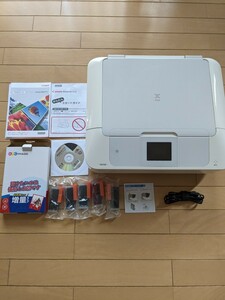 Canon キャノン インクジェット プリンター MG7530 ホワイト 1201−1250 Pages　インクおまけ付き