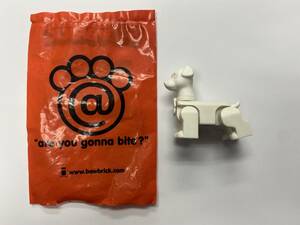MEDICOMTOY B@WBRICK 　東京おもちゃショ-2002　バウブリック　白100%　オレンジ袋　※開封品