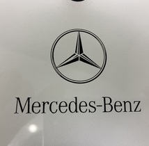 # # Mercedes Benz 掛け時計 ガラス #O-211201_画像2