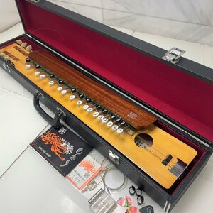 -M- Taisho koto (.. -ply koto ) case attaching accessory great number secondhand goods musical instruments koto .. Showa Retro music stringed instruments -T-230706