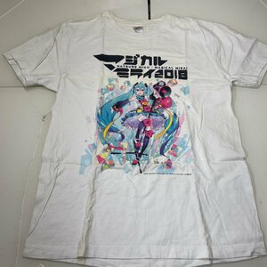 ΣMΣマジカルミライ 2018 オフィシャルTシャツ メインビジュアル ver. 中古品 ΣK‐230416