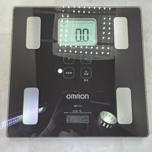 =M= OMRON Omron weight * body composition meter Brown =B-240167