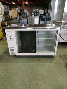 ΦOΦ SANYO pcs under refrigeration showcase SMR-V1241NA 100V 2008 year made W1200×D450×H800 220L operation verification settled kitchen equipment business use used Y-220802