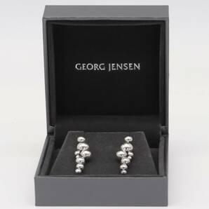 ジョージジェンセン ピアス シルバー925 グレープ Georg Jensen DENMARKの画像7