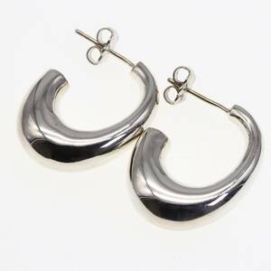  Vintage Tiffany hoop earrings silver 925 Tiffany&Co.