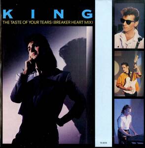 A00530935/12インチ/キング (KING・ポール・キング)「The Taste Of Your Tears (1985年・TA-6618・シンセポップ)」