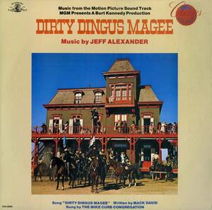 A00532412/LP/ジェフ・アレクサンダー「Dirty Dingus Magee 大悪党 ジンギス・マギー OST (MCA-25095・サントラ)」