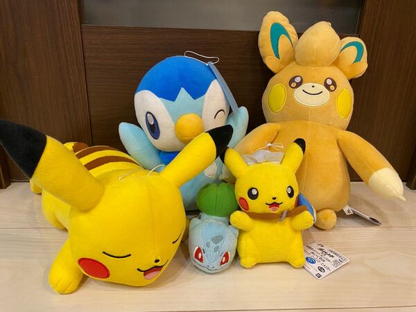 ポケモン ぬいぐるみ まとめ売り ピカチュウ ポッチャマ パモット フシギダネ ポケットモンスター