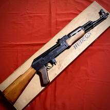 【超希少】ハドソン AK47 金属製モデルガン SMG ソ連 AKS 突撃銃　カラシニコフ　木製ストックモデル　_画像4