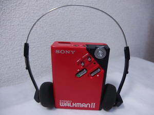 SONY WALKMAN ウォークマン WM-2 RED