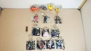 FINAL FANTASY VII FIGURE KEY RING /ファイナルファンタジーⅦ フィギュア・キーホルダー1＋2 全14種 非売品(not for sale)　新品・未開封