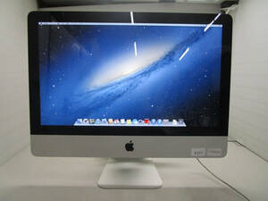 Apple iMac Mid 2011 ⑨ 21.5インチ ModelNumber:A1311 Core i5 2.5GHz/メモリ8GB/HDD500GB/MacOS X 10.8.5 管理番号I-277