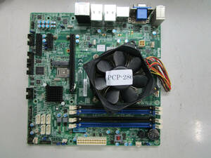 Supermicro X10SLQ マザーボード CPU Intel Core i5-4690K 3.50GHz セット CPUファン付属 通電可 BIOS起動可 管理番号PCP-286