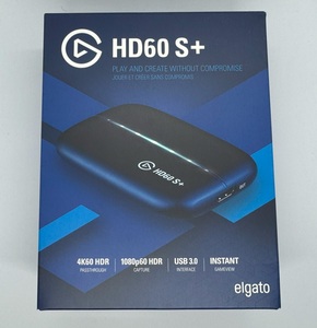 【完動美品】 外付けビデオキャプチャ / Elgato USB HD60 S+ [10GAR9900-JP]