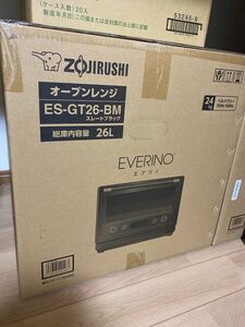 【新品未使用】エブリノ オーブンレンジ 象印 26Lブラック系