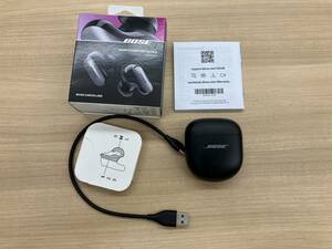 ■【売り切り】美品 動作確認済み Bose QuietComfort Ultra Earbuds ブラック ブルートゥースイヤホン