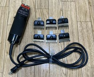 送料無料！！ THRIVE スライブ ELECTRIC CLIPPER MODEL 5500 電気バリカン バリカン 替刃 替え刃 6個 まとめて 理容品 動作確認済み