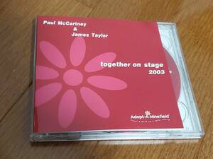 (2CD) Paul McCartney & James Taylor●ポール・マッカートニー & ジェームス・テイラー / Together On Stage 2003 piccadilly circus