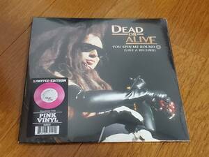 (7インチ) Dead Or Alive●デッド・オア・アライヴ / You Spin Me Round (Like A Record) 限定盤　ピンク・ヴィニール