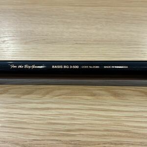 シマノ 18 ベイシスbg 3-500 中古 使用回数少