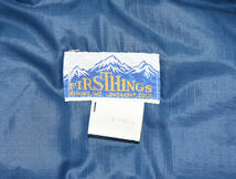 希少 1970s FIRSTHINGS Down vest S Indigo blue 70年代 ヴィンテージダウン ダウンベスト ブルー Scovillボタン_画像4