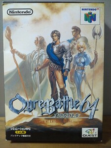 【1円〜】未使用 オウガバトル64〜Person　of　Loadly Caliber NINTENDO 任天堂 N64ソフト