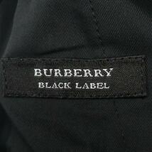 即決★BURBERRY BLACK LABE★未使用W30位 コーデュロイパンツ 廃盤 バーバリーブラックレーベル メンズ 黒 スリム 刺繍_画像7