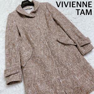 Красивые товары Vivienne Tam Vivi Tum Court твидовая шерсть