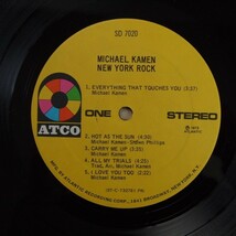 【LP】 Michael Kamen New York Rock ★マイケル・ケイメン NEW YORK ROCK & ROOL ENSEMBLE / フォーキーGROOVE /HOT AS THE SUN_画像3