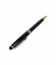 ☆MONTBLANC モンブラン マイスターシュテュック ボールペン ブラック×ゴールドカラー インク黒 筆記用具 文房具 筆記未確認_画像1