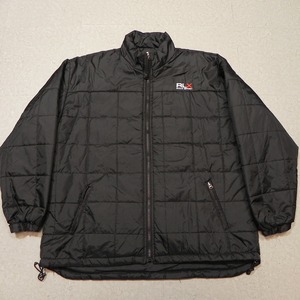 古着 中古 POLO SPORT RALPH LAUREN ポロスポーツ ラルフローレン 中綿入りジャケット XL 黒 ブラック ビッグシルエット ジャンパー ★h