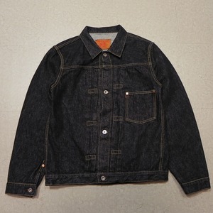 濃紺 日本製 TCB jeans TCBジーンズ S40's Jacket 大戦モデル デニムジャケット Size 40 Tバック Gジャン 1st ファースト ★h