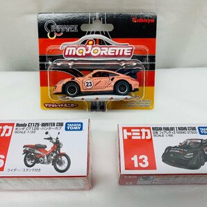 【未開封】Kabaya majorette マジョレットミニカー GERMANMODELⅡ トミカ13フェアレディZ ニスモGT500 16ハンターカブ おまとめ3品の画像1