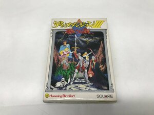 【動作未確認】ディープダンジョンⅢ 勇士への旅 ファミリーコンピューター ファミコン SQUARE スクエア 任天堂 箱 取説