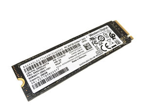 56□WESTERN DIGITAL SDBQNTY-256G/256GB/M.2 2280 NVMe SSD/M-KEY/LENOVO純正品/1100時間