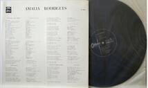 国内盤 / AMALIA RODRIGUES / AMARIA RODRIGUES / ファド / ODEON / TOSHIBA OP-8968 帯付_画像3