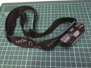 Litom LED ヘッドランプ ヘッドライト 即決価格 明るさ100ルーメン 実用点灯8時間 防水仕様 6つの点灯モード アウトドアに 訳アリ②